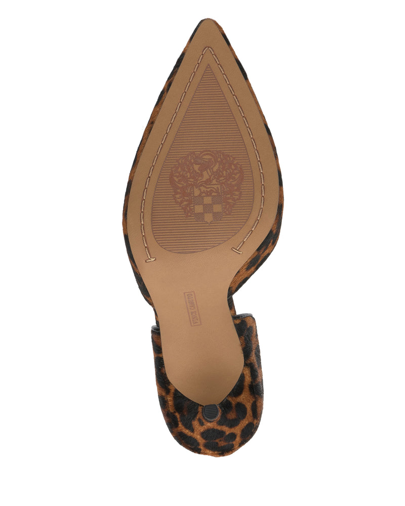 Mirea D'Orsay Pump - Camel/Black - Vince Camuto
