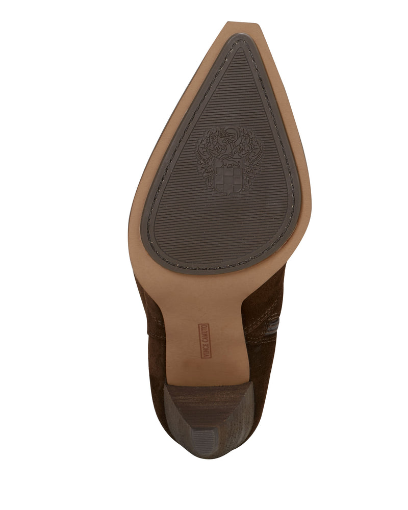 Nally Extra Wide Calf Boot - Brownie - Vince Camuto