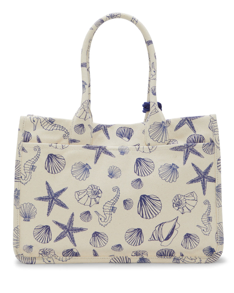 Orla Tote Bag - Ocean Print - Vince Camuto