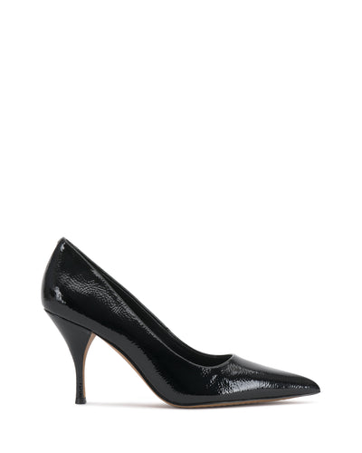 Paislie Pointed Toe Pump - Black - Vince Camuto
