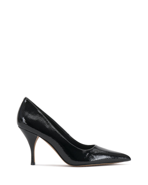 Paislie Pointed Toe Pump - Black - Vince Camuto