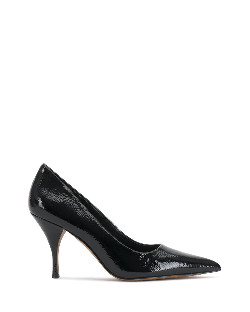 Paislie Pointed Toe Pump - Black - Vince Camuto