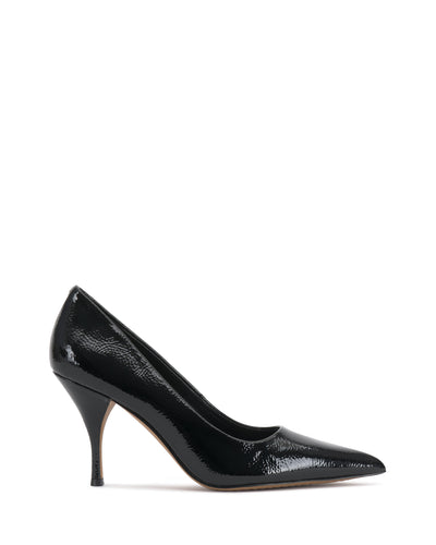 Paislie Pointed Toe Pump - Black - Vince Camuto