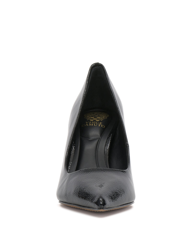 Paislie Pointed Toe Pump - Black - Vince Camuto