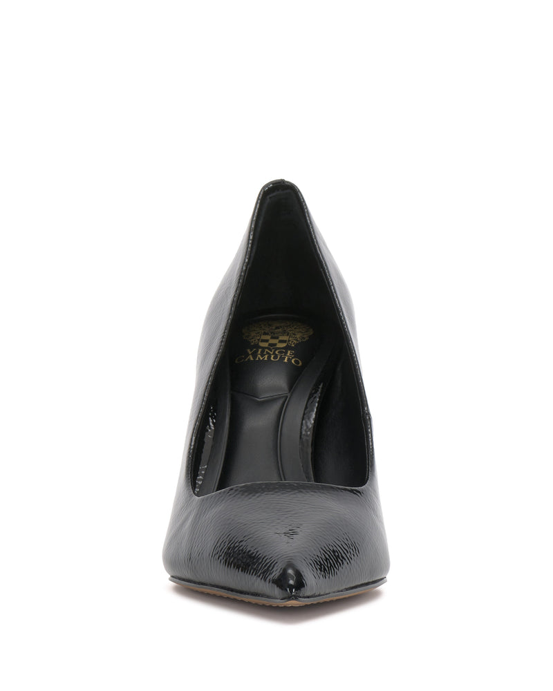 Paislie Pointed Toe Pump - Black - Vince Camuto