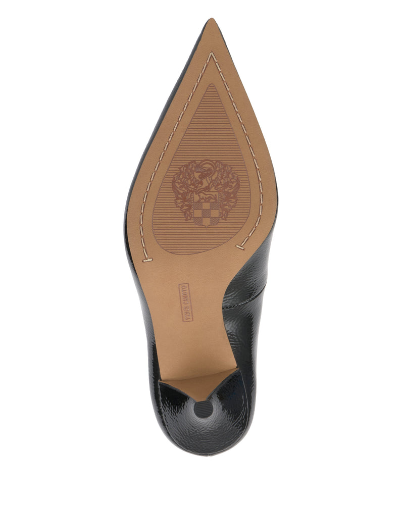 Paislie Pointed Toe Pump - Black - Vince Camuto