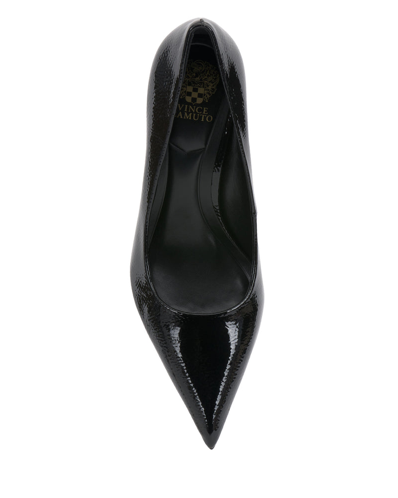 Paislie Pointed Toe Pump - Black - Vince Camuto