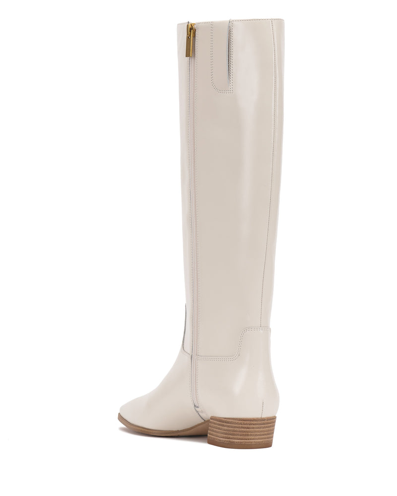 Pavla Knee High Boot - Coconut Cream - Vince Camuto