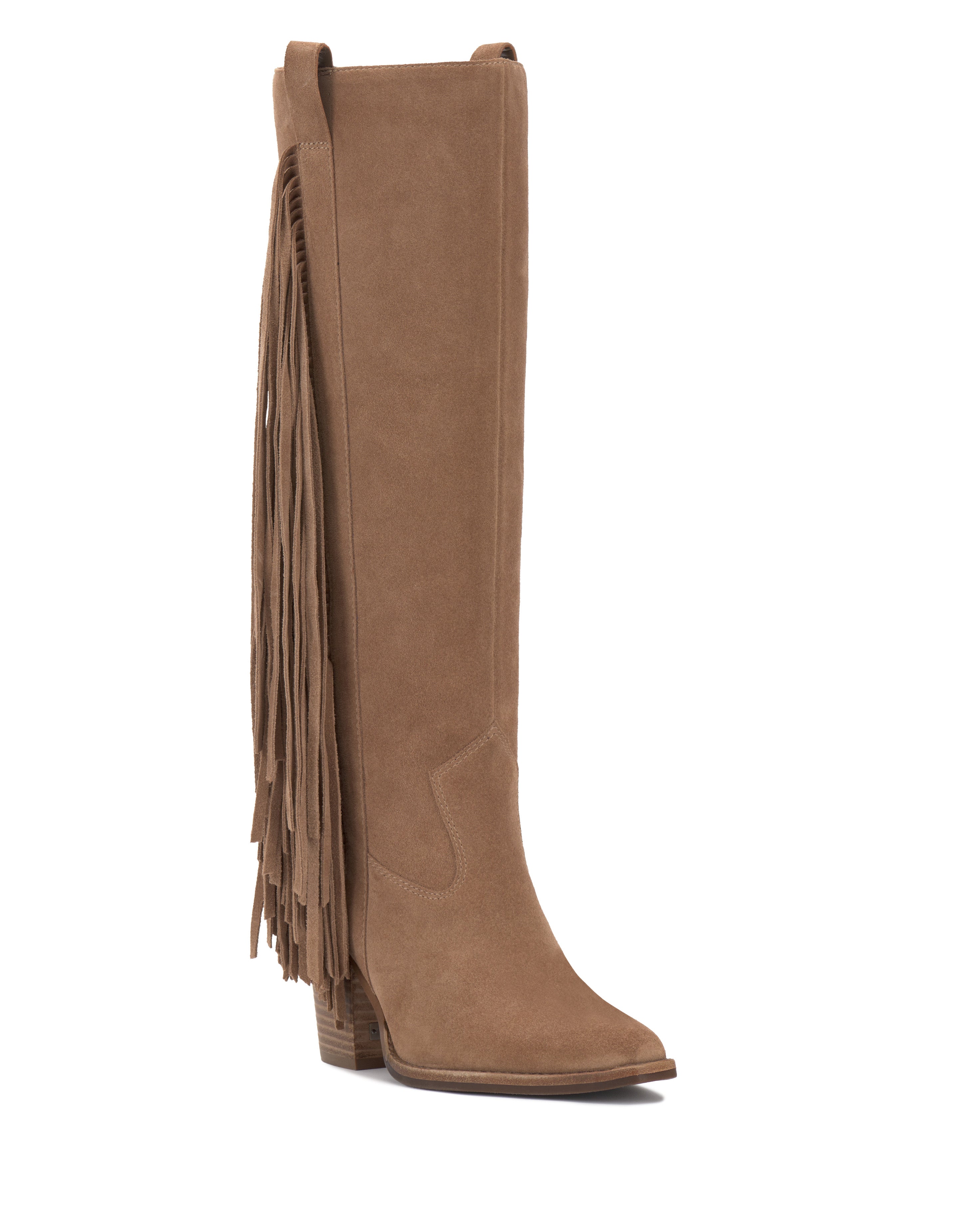 Pelia Fringe Knee High Boot - Vince Camuto