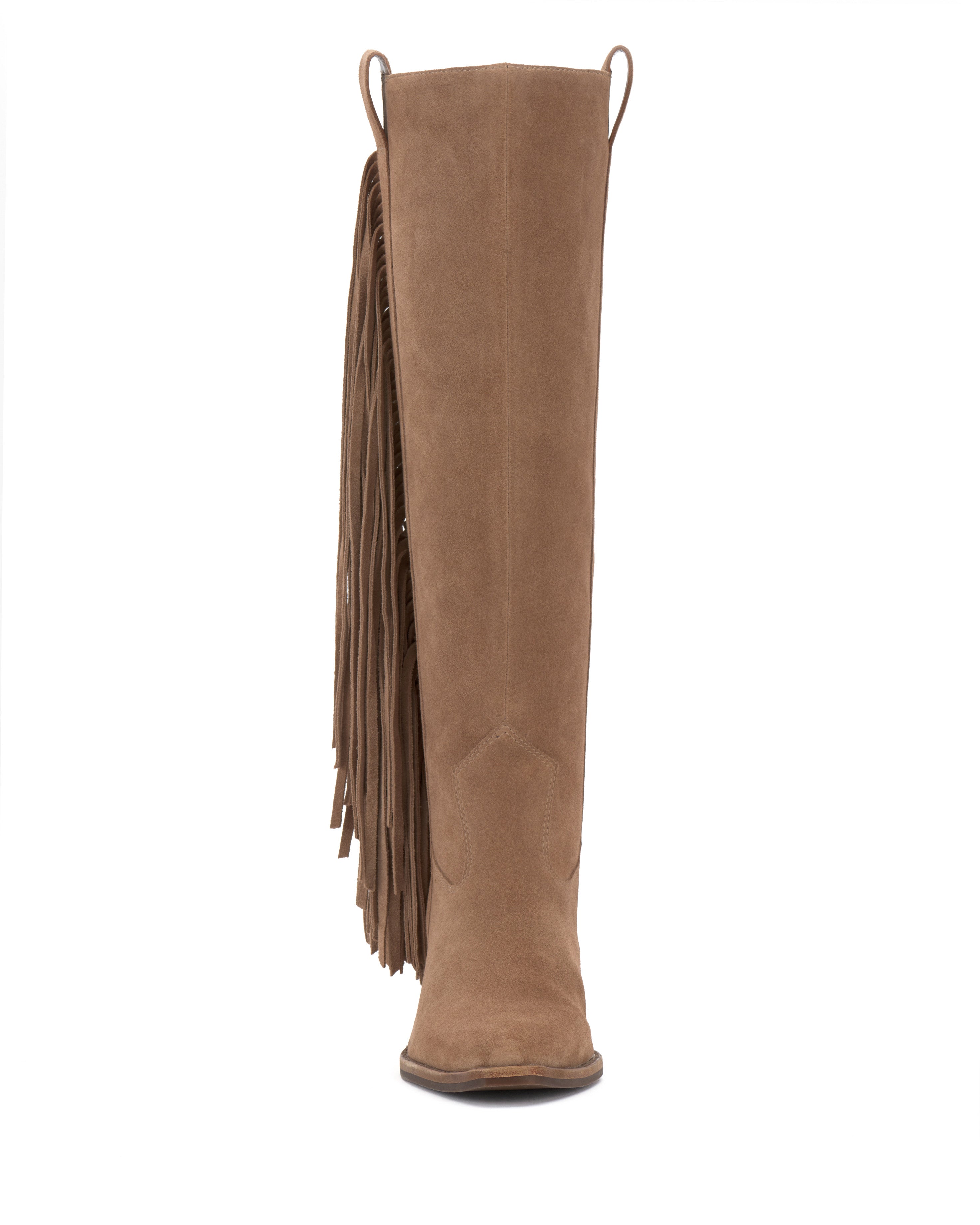 Pelia Fringe Knee High Boot - Vince Camuto