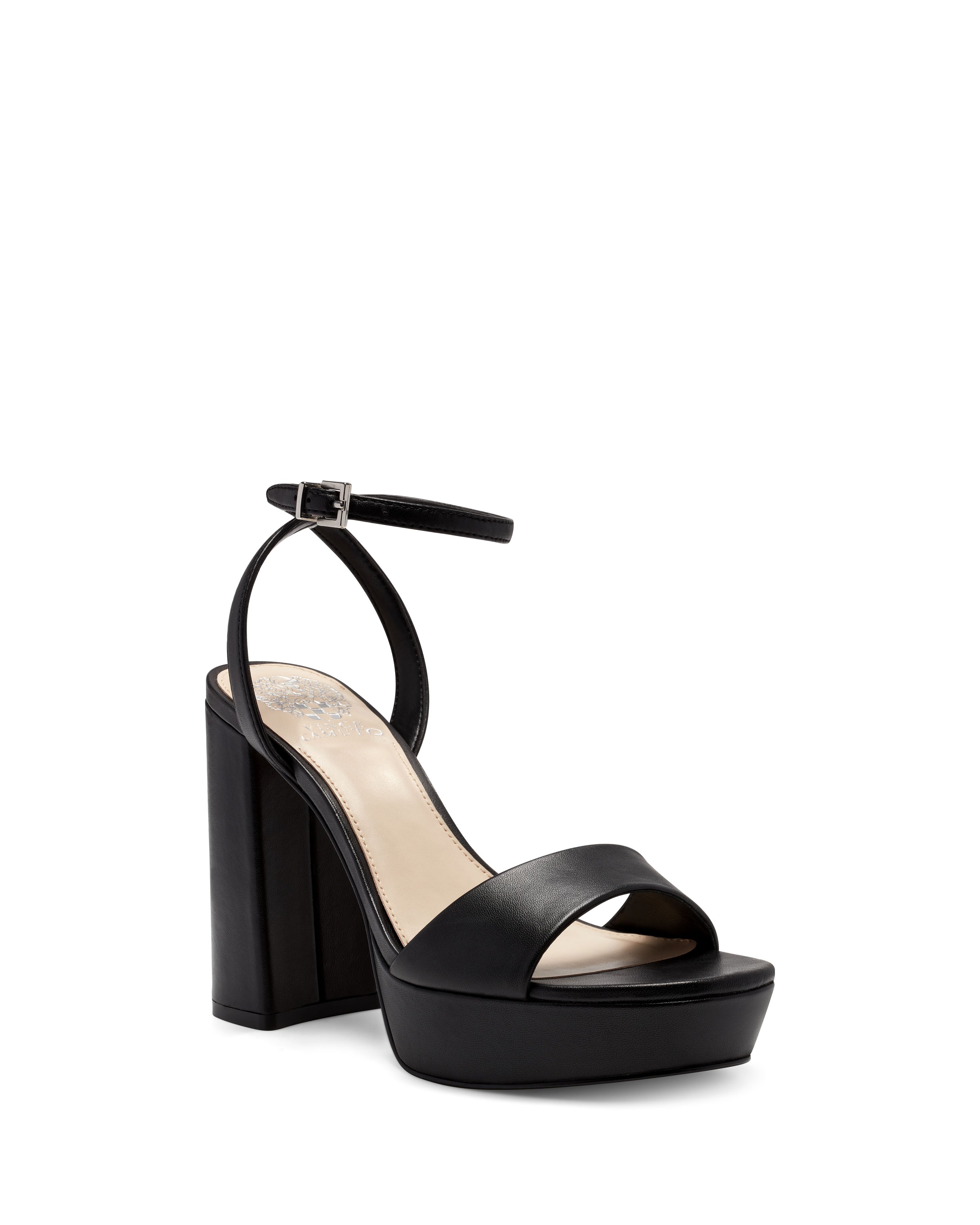 Pendry Platform Sandal - Black - Vince Camuto