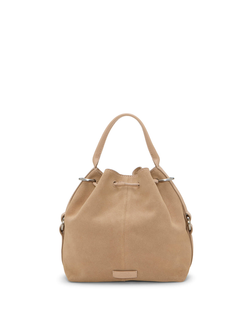 Pippa Studded Bucket Bag - Cappuccino Stud - Vince Camuto