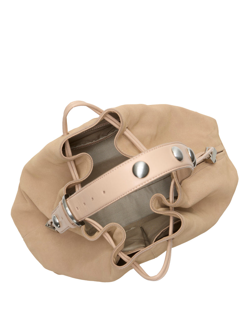 Pippa Large Studded Bucket Bag - Cappuccino Stud - Vince Camuto