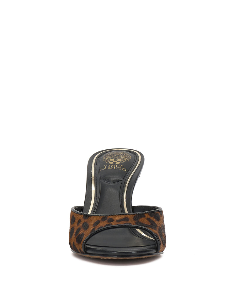 Prynn Sandal - Camel/Black - Vince Camuto
