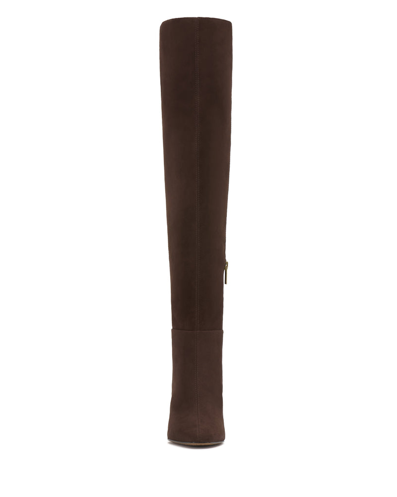 Sabella Extra Wide Calf Over the Knee Boot - Brownie - Vince Camuto