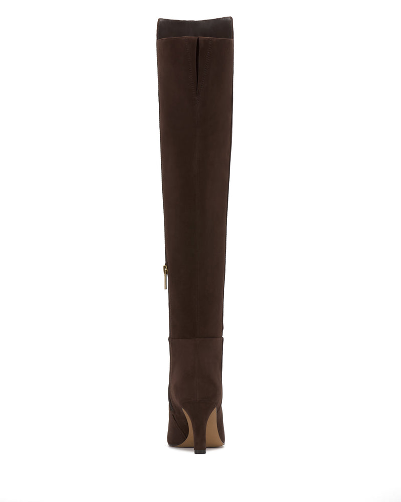 Sabella Extra Wide Calf Over the Knee Boot - Brownie - Vince Camuto