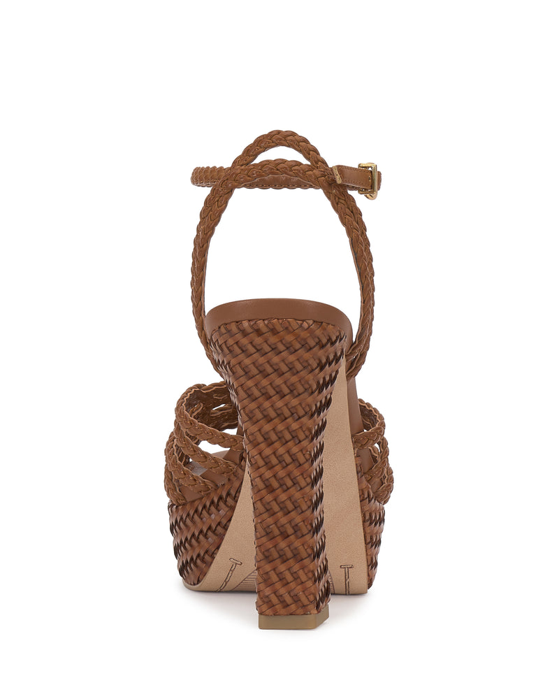 Samlee Platform Sandal - Golden Walnut - Vince Camuto