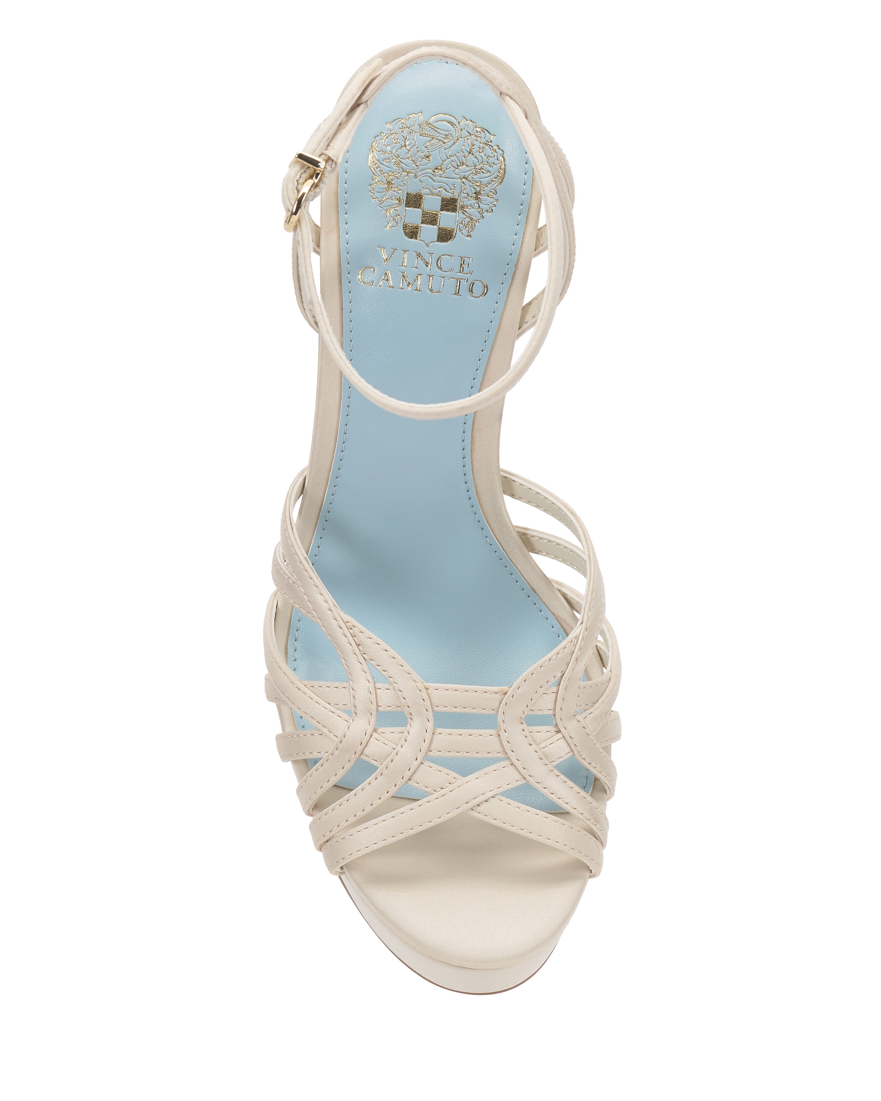Samlee Strappy Platform Sandal - Milk - Vince Camuto