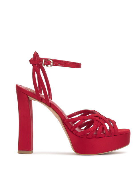Samlee Strappy Platform Sandal - Flame - Vince Camuto