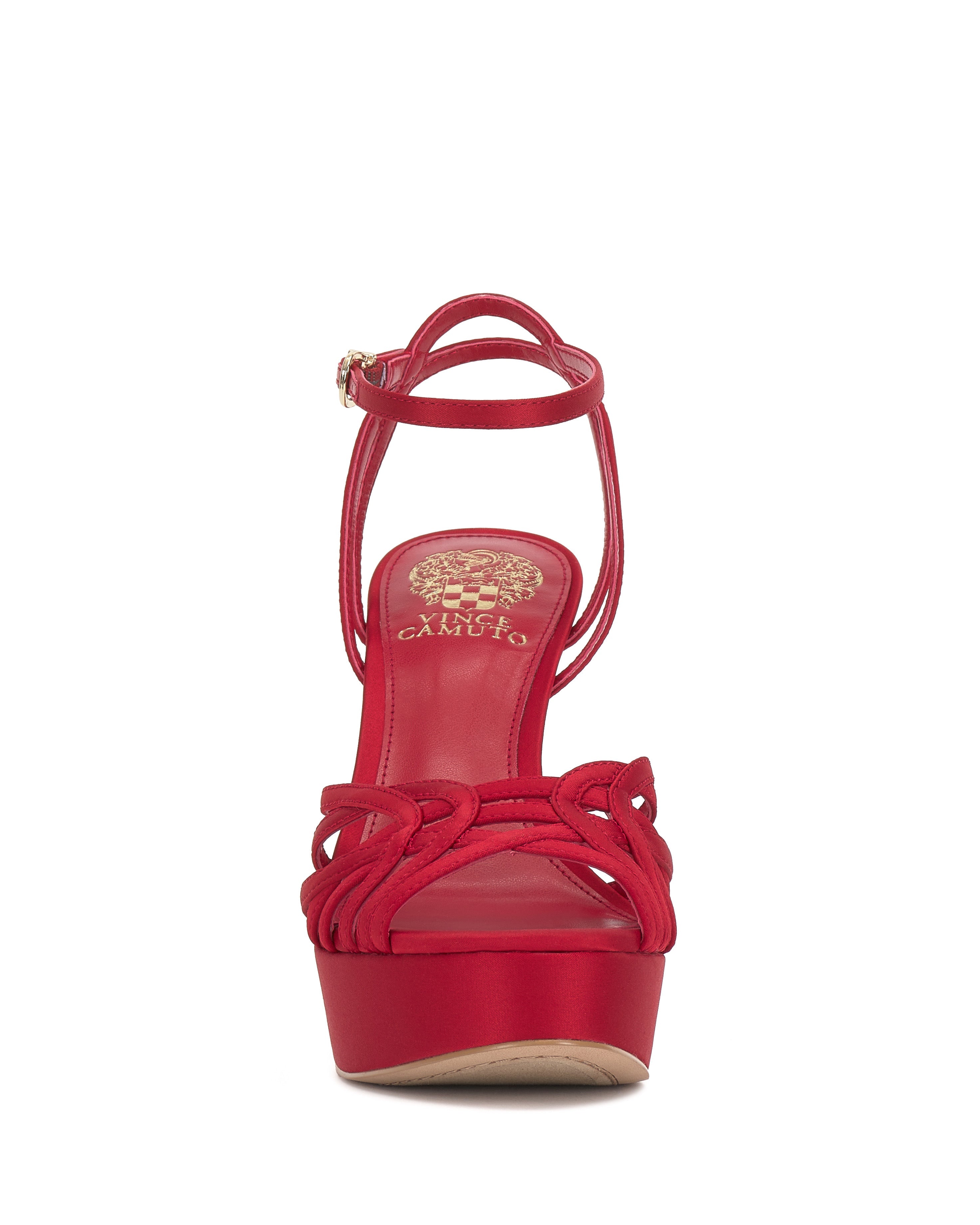 Samlee Strappy Platform Sandal - Flame - Vince Camuto