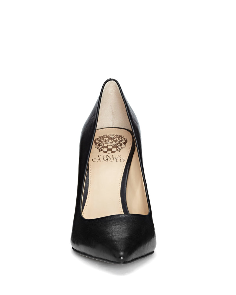 Savilla Pump - Black Leather - Vince Camuto