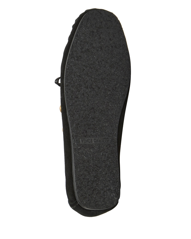 Sennett Studded Mocassin - Black - Vince Camuto