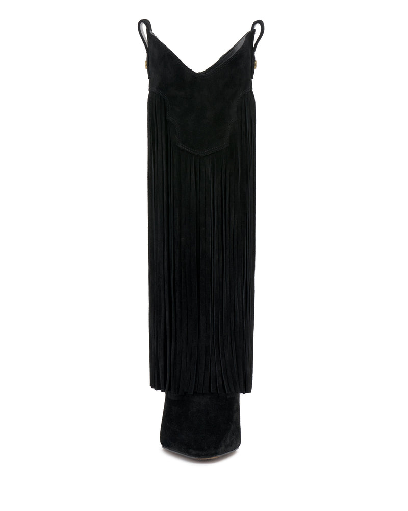 Shela Fringe Extra Wide Calf Knee High Boot - Vince Camuto