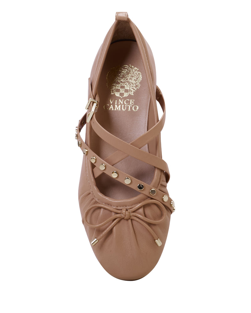 Solah Studded Strap Ballet Flat - Vince Camuto
