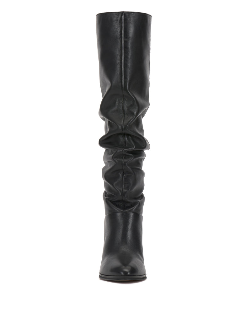 Sorina Slouchy Extra Wide Calf Knee High Boot - Black - Vince Camuto