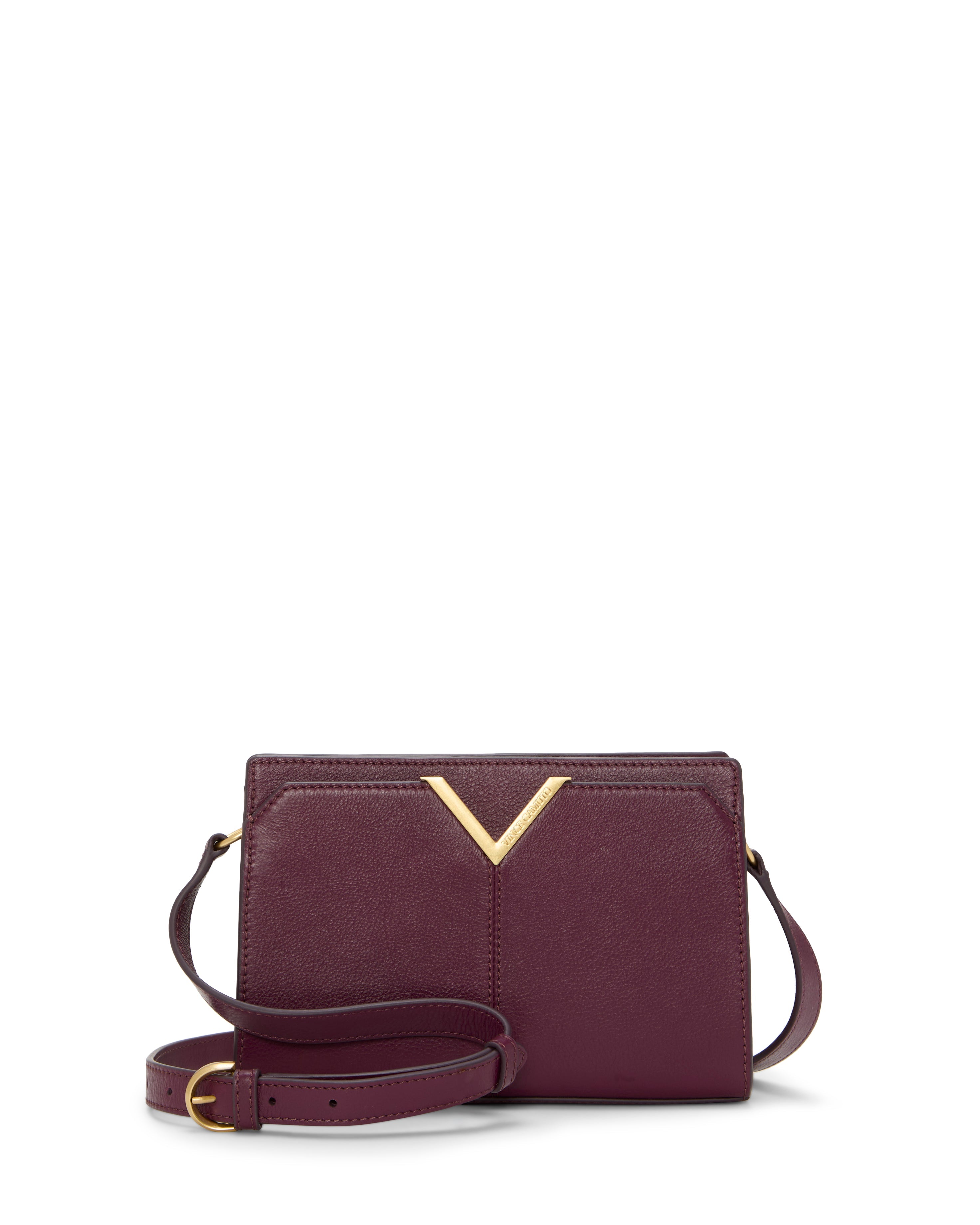 Tasha Crossbody Bag - Wineberry - Vince Camuto