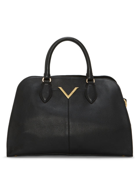 Tasha Satchel Bag - Black - Vince Camuto
