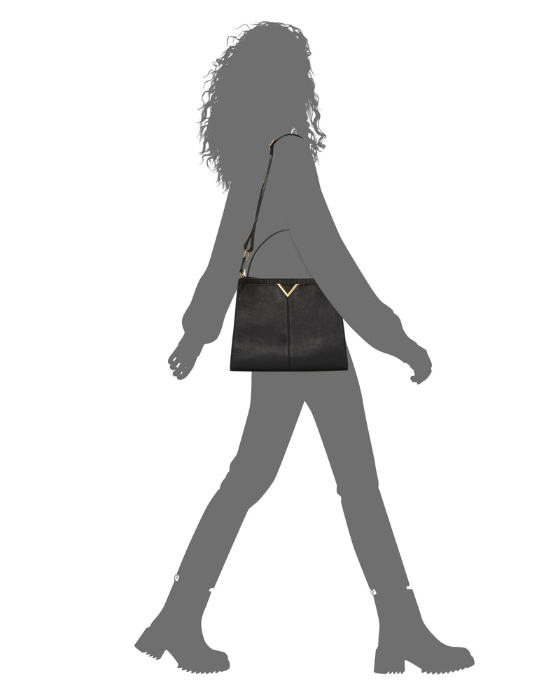 Tasha Shoulder Bag - Black - Vince Camuto