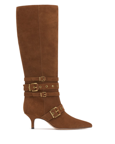 Tyleen Wide Calf Knee High Boot - Burnt Sugar - Vince Camuto