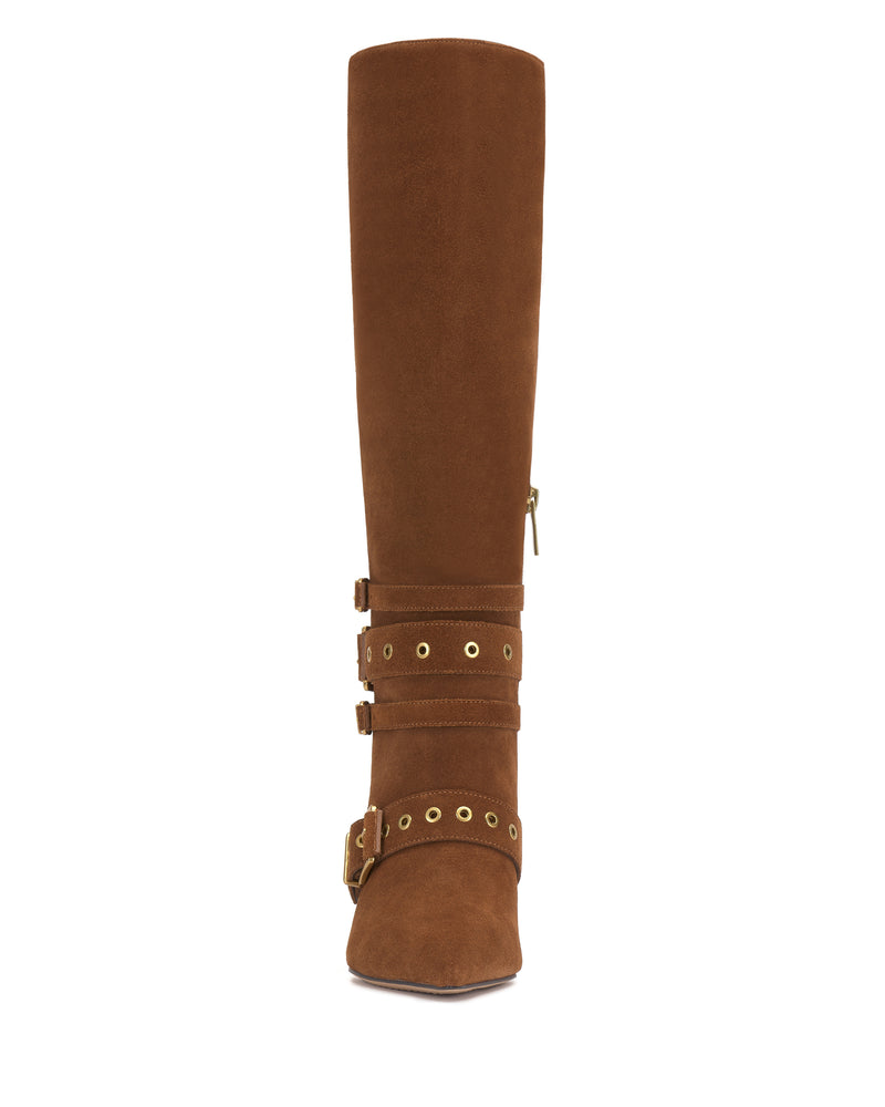 Tyleen Wide Calf Knee High Boot - Burnt Sugar - Vince Camuto