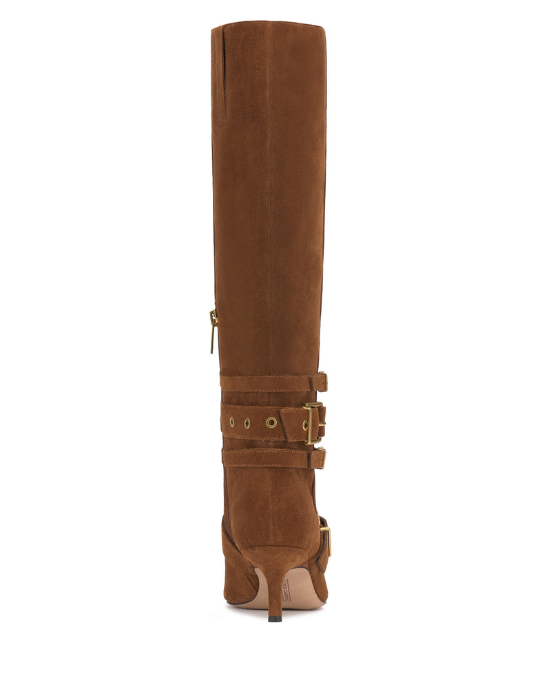 Tyleen Wide Calf Knee High Boot - Burnt Sugar - Vince Camuto