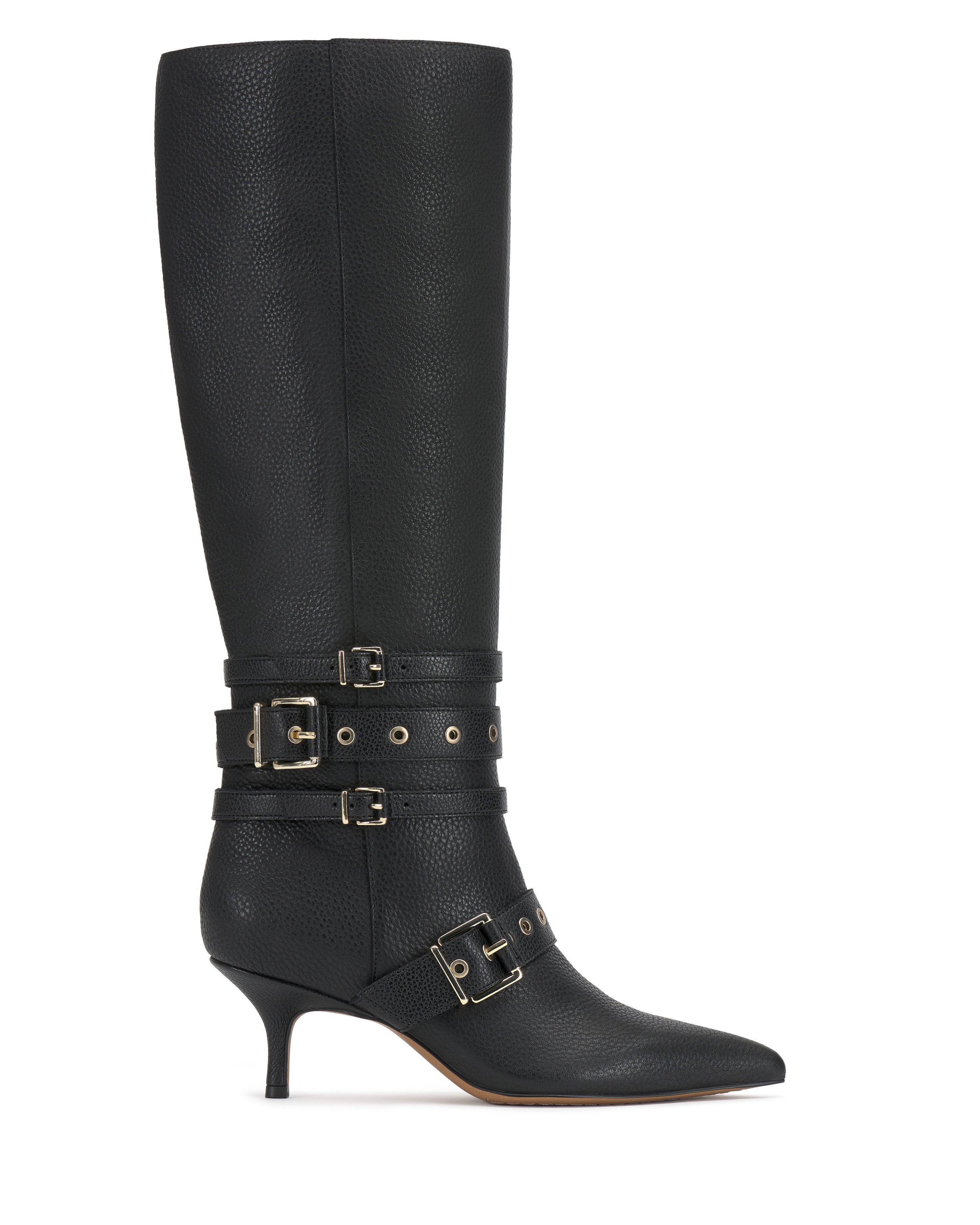 Tyleen Knee High Boot - Black - Vince Camuto