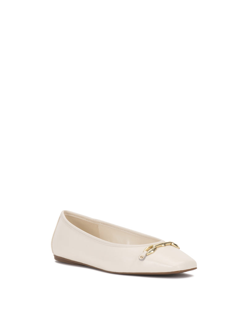 Virna Link Ballet Flat - Coconut Cream - Vince Camuto