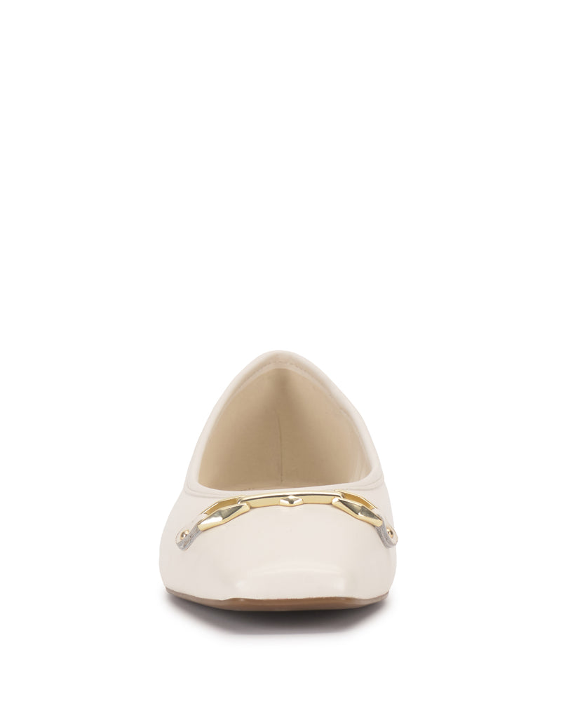 Virna Link Ballet Flat - Coconut Cream - Vince Camuto