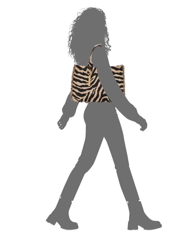 Zhury Tote Bag - Tiger Stripe - Vince Camuto