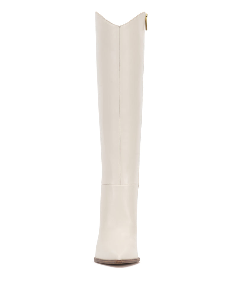 Emily Wide Calf Knee High Boot - Coconut Cream - Vince Camuto