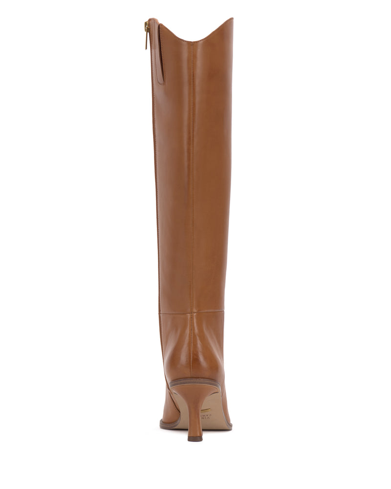 Emily Wide Calf Knee High Boot - Golden Walnut - Vince Camuto