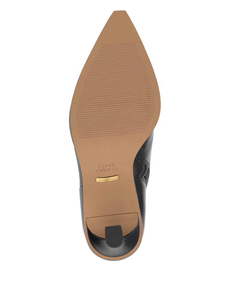 Emily Extra Wide Calf Knee High Boot - Black - Vince Camuto