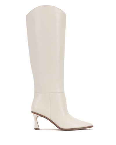 Emily Extra Wide Calf Knee High Boot - Coconut Cream - Vince Camuto