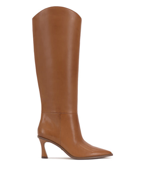Emily Knee High Boot - Golden Walnut - Vince Camuto