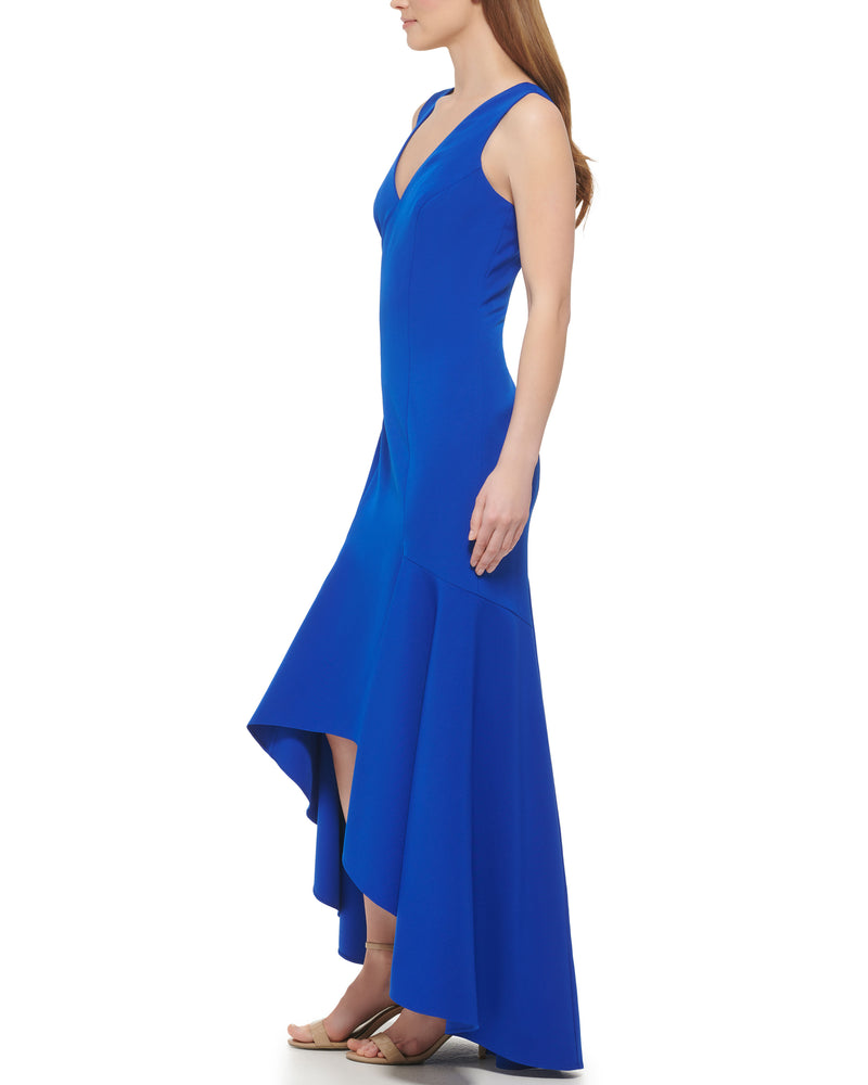 Fluted-Hem Gown - Vince Camuto