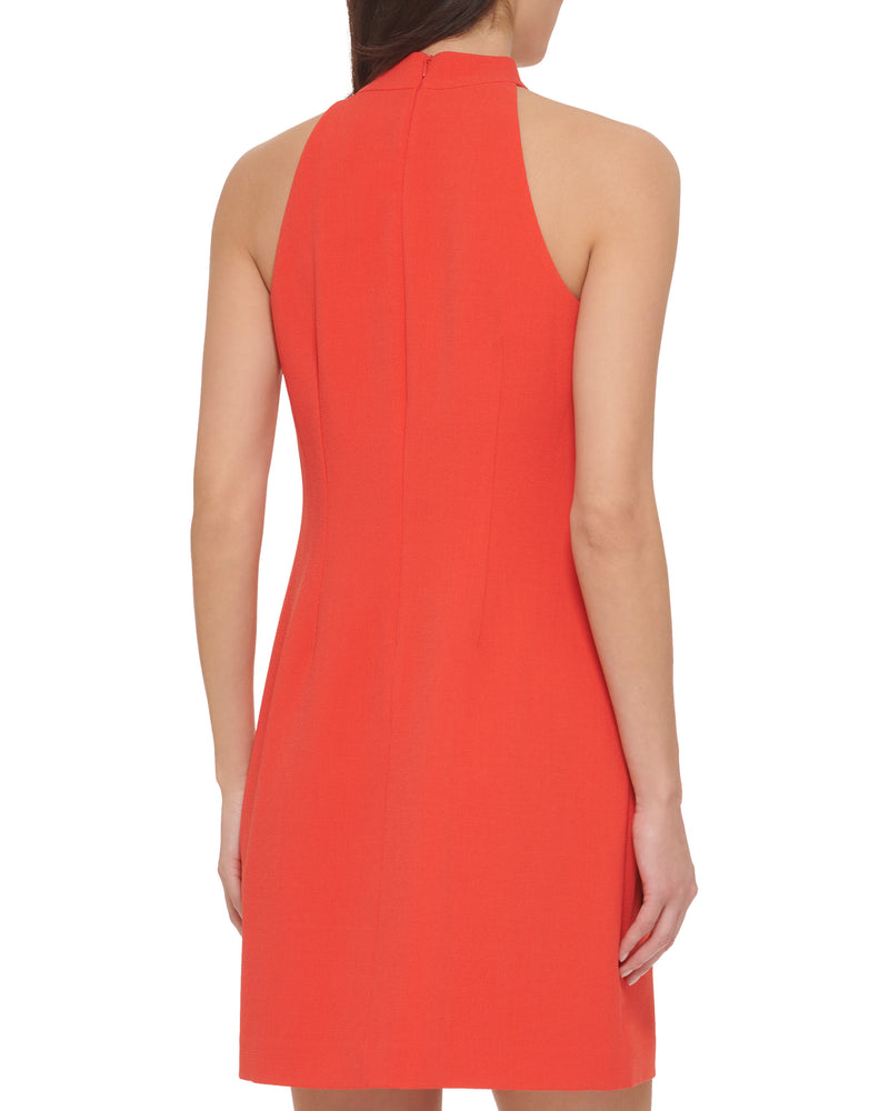 Petite Bow-Neck Dress - Vince Camuto