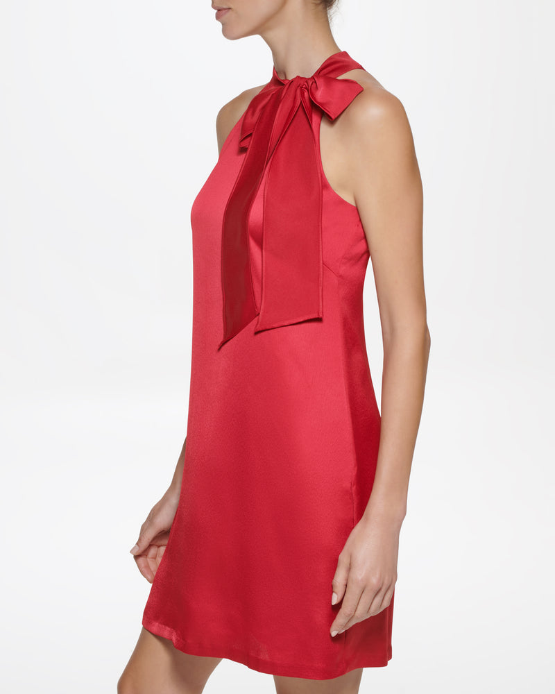 Bow-Neck Dress - Vince Camuto