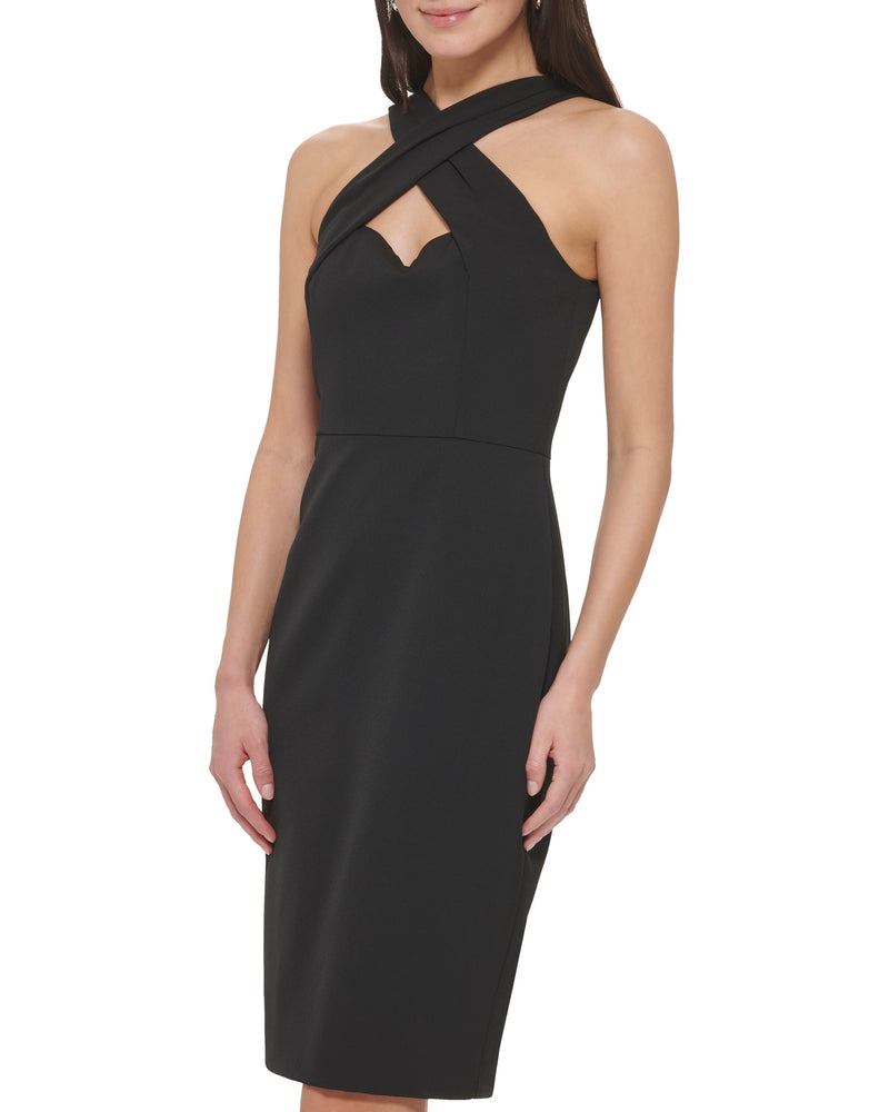 Sleeveless Crisscross Detail Dress - Vince Camuto