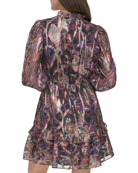 Vince camuto paisley dress discount
