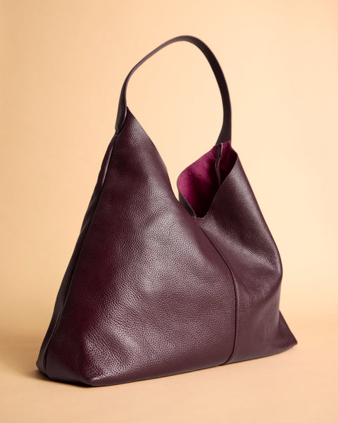 Jenna Hobo Bag - Wineberry/Pink - Vince Camuto